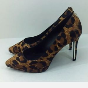 New Donna Karan Lexi leopard pumps size 9